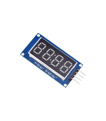 LED индикатор I2C драйвер TM1637 4-разрядный Arduino (12512)