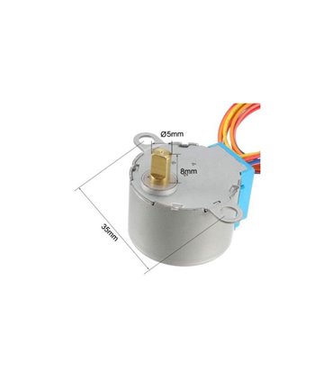 4-фазный шаговый мотор ULN2003 28YBJ-48 Arduino (10203)