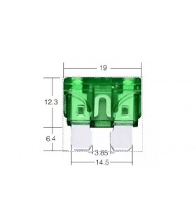 Автомобильный предохранитель размер XL 32V 45A (18422)