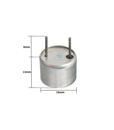 Датчик расстояния HC-SR04 R 16мм (12348)