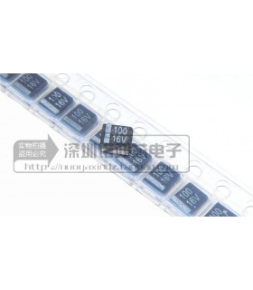 Конденсатор танталовый NEC SMD 16V 100UF 107C B3528 (17968)