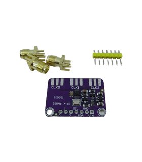 Высокочастотный генератор прямоугольных сигналов 5351 Si5351A SI5351 (18959) Высокочастотный генератор прямоугольных сигналов 5351 Si5351A SI5351 (18959)