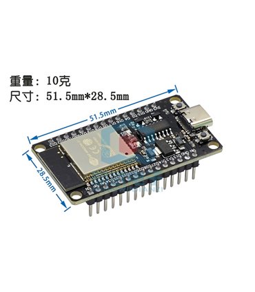 Плата разработки ESP-32 ESP-32S WIFI Bluetooth 2в1 2.4 ГГц Type C (19334)