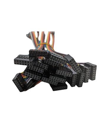 Кабельный шлейф Dupont 7pin 2 ряда 2.54мм 310мм (19388)