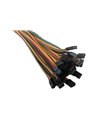Кабельный шлейф Dupont 4pin 2 ряда 2.54мм 310мм (19385) Кабельный шлейф Dupont 4pin 2 ряда 2.54мм 310мм (19385)