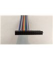 Кабельный шлейф Dupont 15pin 2 ряда 2.54мм 310мм (19394) Кабельный шлейф Dupont 15pin 2 ряда 2.54мм 310мм (19394)