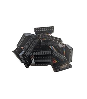 Кабельный шлейф Dupont 10pin 2 ряда 2.54мм 310мм (19391) Кабельный шлейф Dupont 10pin 2 ряда 2.54мм 310мм (19391)