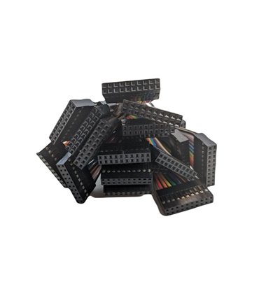 Кабельный шлейф Dupont 10pin 2 ряда 2.54мм 310мм (19391)