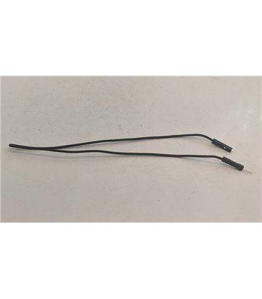 Кабель жгут Dupont силикон 30см папа мама черный 1шт (19401)