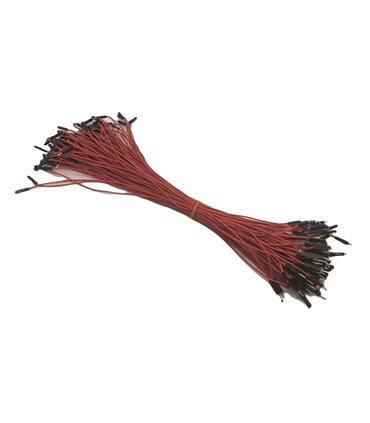 Кабель жгут Dupont силикон 30см папа красный 1шт (19397)