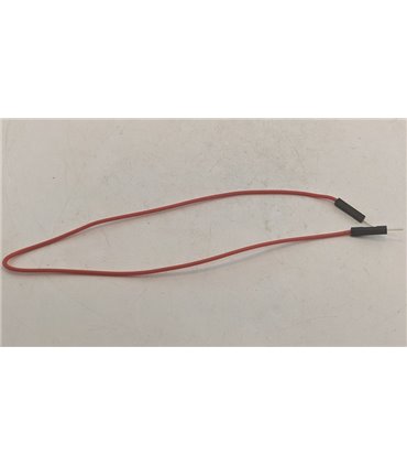 Кабель жгут Dupont силикон 30см папа красный 1шт (19397)