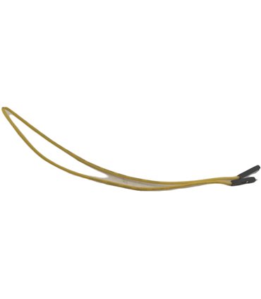 Кабель жгут Dupont силикон 30см папа желтый 1шт (19408)