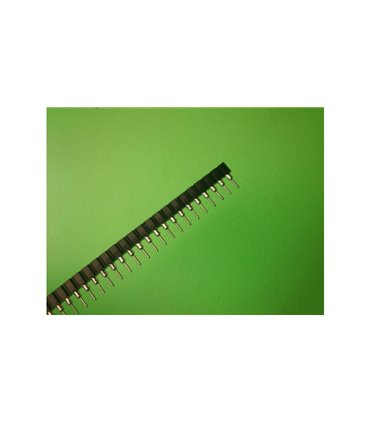 Планка разъемы штыревые PLS-40 40pin цанговые один ряд 2.54мм (10710)