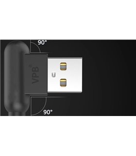 Кабель для зарядки и передачи данных USB Micro 2м (17054)
