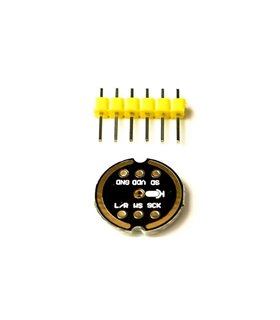 Всенаправленный микрофонный модуль INMP441 I2C с низким энергопотреблением ESP32 (17822)