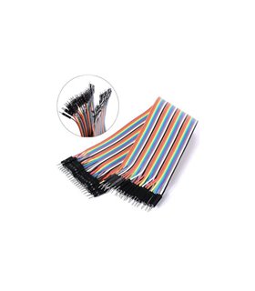 Соединительные провода джамперы Dupont папа-папа 20см Arduino (10472) Соединительные провода джамперы Dupont папа-папа 20см Arduino (10472)