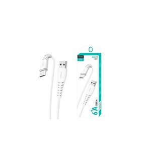 Кабель для зарядки и передачи данных Maimi 6A Micro USB 1м (18589)