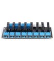 Модуль реле твердотельного 8-канальный на G3MB-202P 5V 2A (17525) Модуль реле твердотельного 8-канальный на G3MB-202P 5V 2A (17525)