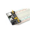 Модуль питания макетных плат MB102 3.3/5В Arduino (10380) Модуль питания макетных плат MB102 3.3/5В Arduino (10380)