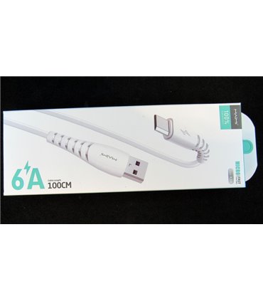 Кабель для зарядки и передачи данных Maimi 6A Micro USB 1м (18589)