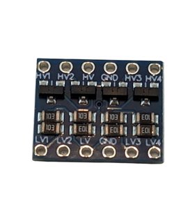 Модуль преобразования уровня IIC I2C 5V-3V 4-канальный (17548)