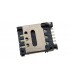 Держатель карты micro SIM-карты 6pin откидной слот (18497)