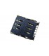 Держатель карты micro SIM-карты 6pin откидной слот (18497)