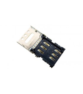 Держатель карты micro SIM-карты 6pin откидной слот (18497)