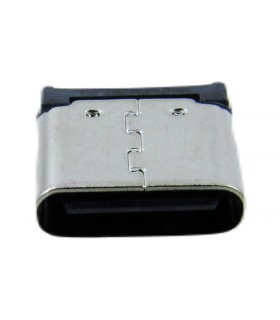 Разъем с заглушкой Type C 6pin 6.8мм для быстрой зарядки (18741)
