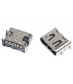 Разъем гнездо Type C 6pin USB-3.1 SMD (18143) Разъем гнездо Type C 6pin USB-3.1 SMD (18143)