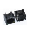 Разъем гнездо RJ45 56-8P8C с подсветкой (18152) Разъем гнездо RJ45 56-8P8C с подсветкой (18152)