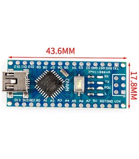 Плата Arduino Nano v3.0 AVR Atmega328 P-20AU (11097)