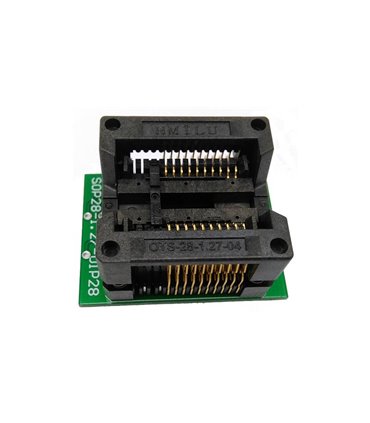 Переходник с SOP20 и SOP8 с шагом 1.27мм на DIP20 (16992)