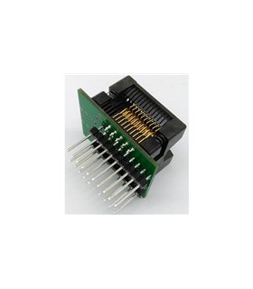 Переходник с SOP20 и SOP8 с шагом 1.27мм на DIP20 (16992)