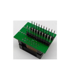 Переходник с SOP20 и SOP8 с шагом 1.27мм на DIP20 (16992)