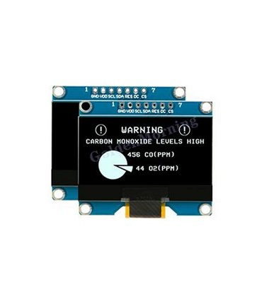 ЖК-дисплей OLED белый 1.54 дюймовый дисплей 128*64 (17651)