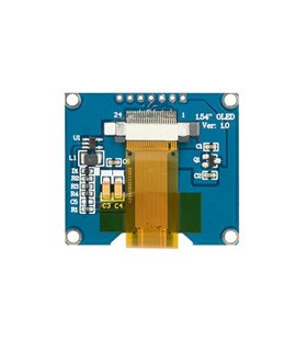 ЖК-дисплей OLED белый 1.54 дюймовый дисплей 128*64 (17651)