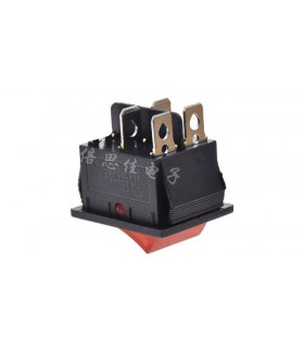 Переключатель без подсветки два положения KCD4 250V 16A (16380)