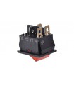 Переключатель без подсветки два положения KCD4 250V 16A (16380)