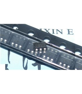 Защитный чип Li-ion Li-Po аккумулятора DW01 SMD SOT23-6 (12307)