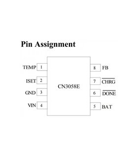 Чип микросхема CN3058E под LiFePO4 (11520)