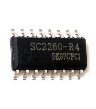 Микросхема SC2260-R4 аналог PT2260-R4 HS2260A-R4 (19917)