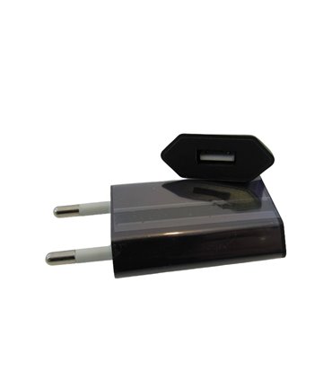 Зарядное устройство зарядка для телефона 5V 1A черный цвет (17125)