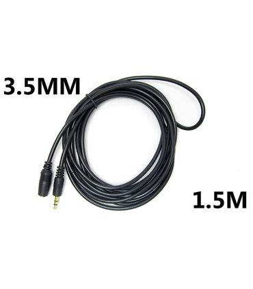 Удлинитель аудио кабель 3.5мм Jack 1.5м (15886)
