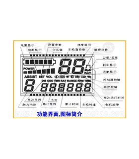 Контроллер электровелосипеда с дисплеем 24V 250W/350W (16166)