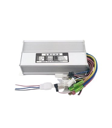 Контроллер бесщеточного двигателя электровелосипеда 24V 36V 500W под литий (16625)