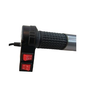 Комплект ручка газа с переключателем на три и два положения 22мм (15204)