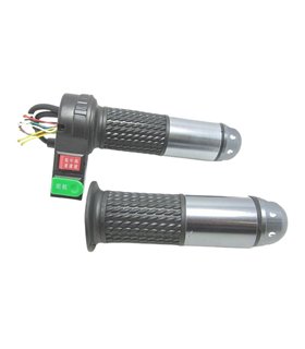 Комплект ручка газа с кнопкою и тумблером 3 положения с ручкой (15276)