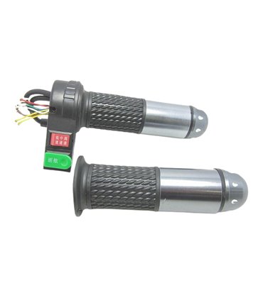 Комплект ручка газа с кнопкою и тумблером 3 положения с ручкой (15276)