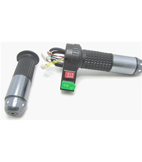 Комплект ручка газа с кнопкою и тумблером 3 положения с ручкой (15276)